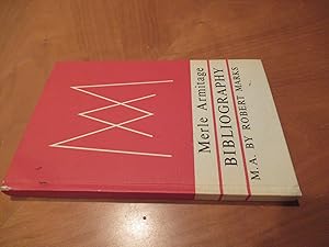 Merle Armitage Bibliography (Inscribed By Merle Armitage)