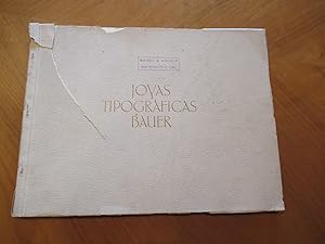 (Spanish Language Typography Catalog) Joyas Tipograficas Bauer