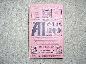 The A1 Guide & Atlas to London and Other Suburbs, with large coloured folding map of underground ...