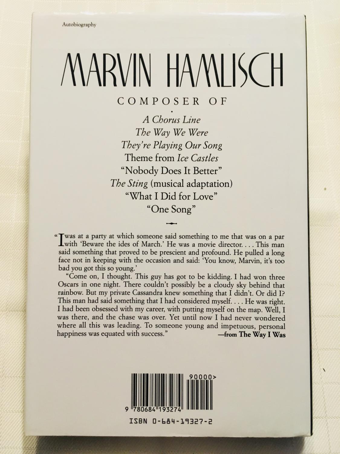 the way i was by hamlisch marvin with gardner gerald as chanukah lights marvin hamlisch