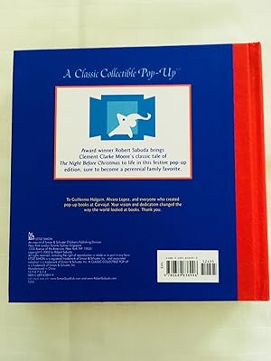 Night before christmas pop up book robert sabuda