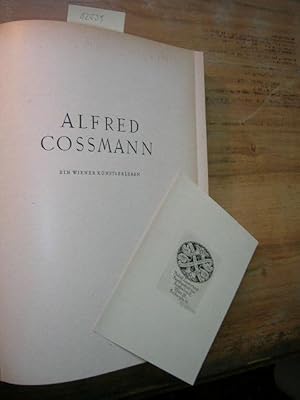 Alfred Cossmann. Ein Wiener Künstlerleben.