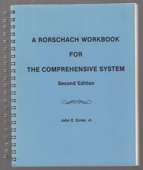 rorschach workbook for the comprehensive system
