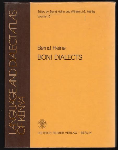 Boni Dialects