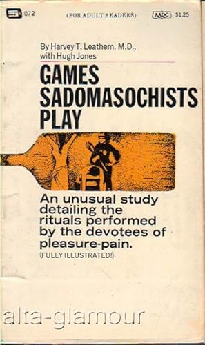 GAMES SADOMASOCHISTS PLAY Century Books