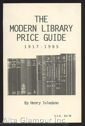 modern library price guide The modern library price guide 1917-2000: second edition / signed.