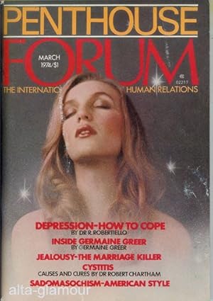 PENTHOUSE FORUM. The International Journal of Human Relations Vol. 03, No. 06, March