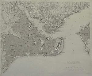 Stadtplan, "Constantinople. Stambool.".