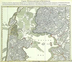 Kst.- Karte, v. J.C. Berndt b. I. W. Iaeger, "Carte topographique D'Allemagne Contenant une Parti...