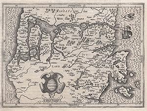 Kst.- Karte, b. Hondius n. Mercator, "Iutia septentrionalis".