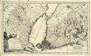 Kst.- Karte, b. Reilly, "Des Königreichs Schweden mittlere Provinzen".