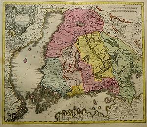 Kst.- Karte, b. Tob. Conrad Lotter, "Magni Ducatus Finlandiae .".