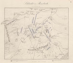 Darstellung der "Schlacht bei Rossbach, am 5. November 1757".