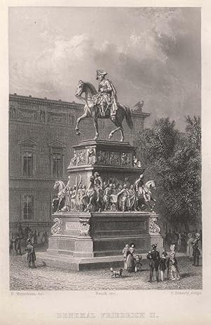 Friedrich der Große, "Denkmal Friedrich II".