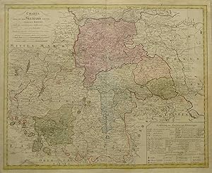 Kupferstich- Karte, n. F.L. Güssefeld b. Homann Erben, "Charte über die der Neumark einverleibten...