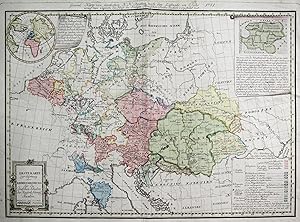 Kupferstich - Karte, v. u. n. J.I. von Felbiger (Wien), "General Karte von sämtlichen K.K. Staate...