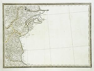 Kupferstich - Karte, von Ponheimer, ohne Titel, oben rechts mit Nr. 65 bezeichnet.