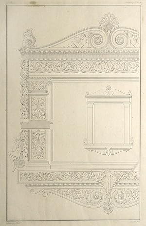 Innenansicht, "Fenster- oder Rahmenentwurf.".