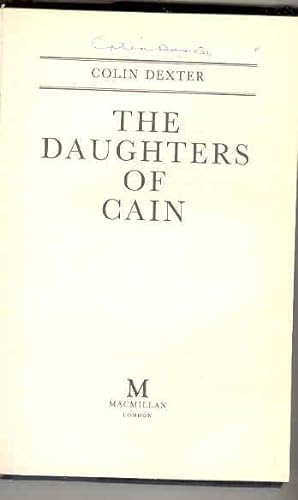 THE DAUGHTERS OF CAIN (SIGNED COPY)
