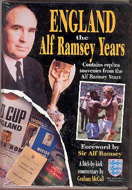 ENGLAND The Alf Ramsey Years Contains Replica Souvenirs from the Alf Ramsey Years