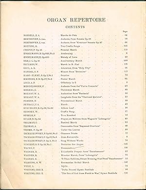 Concert Hour Album for Hammond Organ, With Pipe Registrations. (Organ Sheet Music). Air De Ballet; A