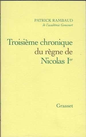 Troisième chronique du règne de Nicolas 1er