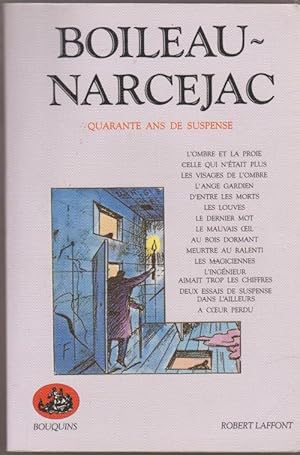 Quarante ans de suspense (L'ombre et la pêche, Celle qui n'était plus, Les visages de l'ombre, L'...