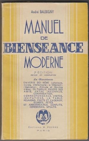 Manuel de bienséance moderne