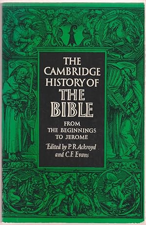 The Cambridge History of the Bible Tome I From The Beginnings to Jerome