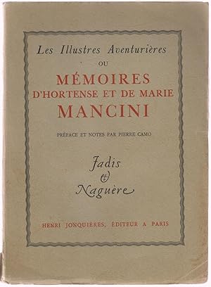 Les Illustres Aventurières ou Mémoires d'Hortense et de Marie Mancini