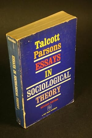 parsons t. essays in sociological theory