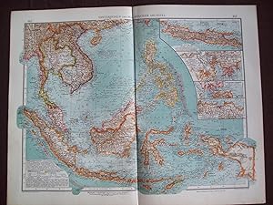 MAP: Hinterindien und Malayischer Archipel