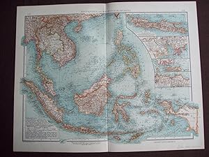 MAP: Hinterindien und Malayischer Archipel