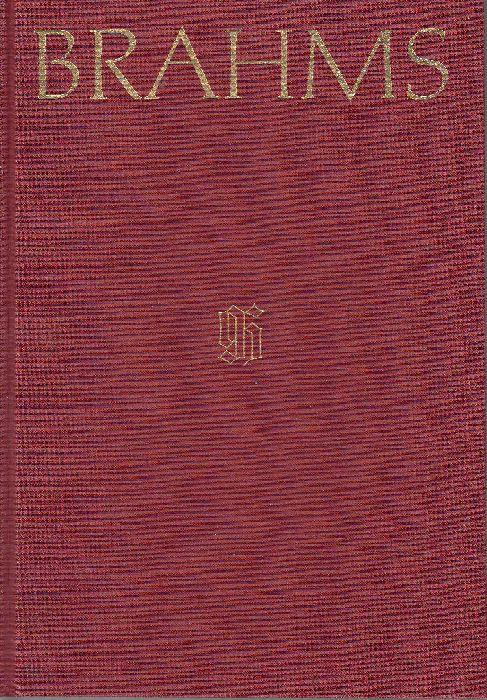 Johannes Brahms: Thematisch-bibliographisches Werkverzeichnis.