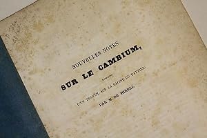Nouvelles Notes sur le Cambium, Extraites d'un Travail sur la Racine du Dattier.