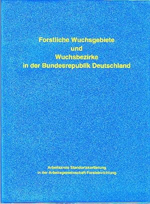 Forstliche Wuchsgebiete und Wuchsbezirke in der Bundesrepublik Deutschland.