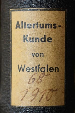 Zeitschrift für vaterländische Geschichte und Alterthumskunde. Herausgegeben von dem Verein für G...