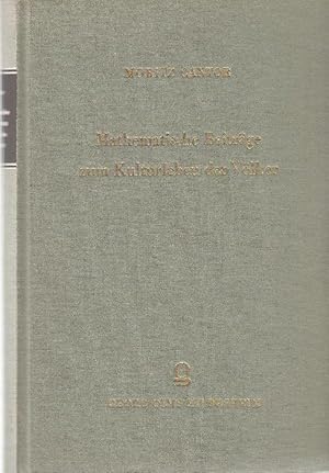Mathematische Beiträge zum Kulturleben der Völker.