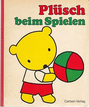 Plüsch beim Spielen.