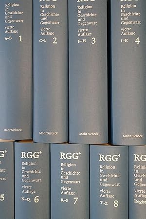 RGG4. Religion in Geschichte und Gegenwart: Handwörterbuch für Theologie und Religionswissenschaf...