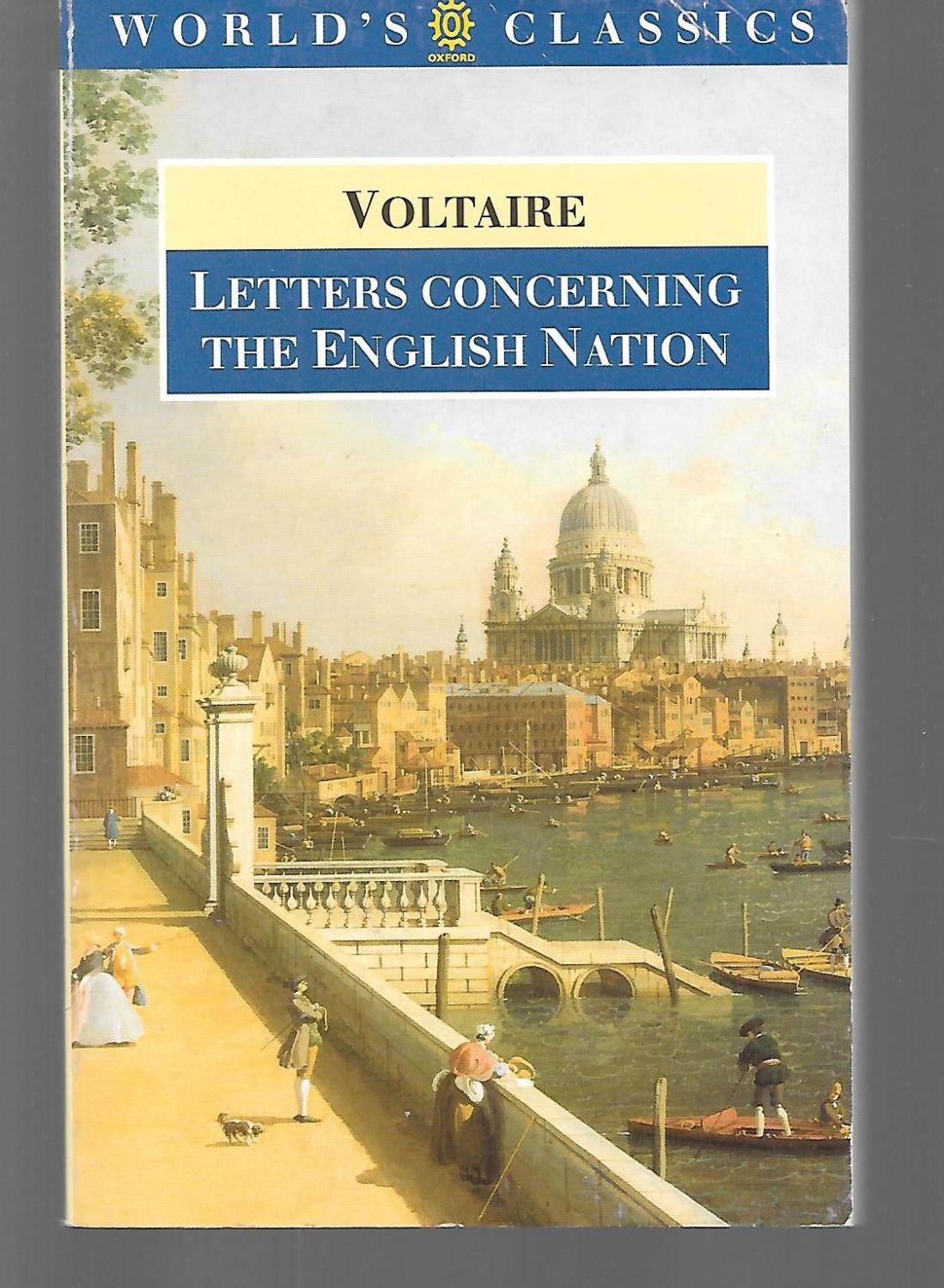 Letters Concerning The English Nation - Voltaire