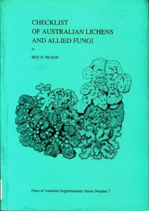 Checklist of Australian Lichens and Allied Fungi