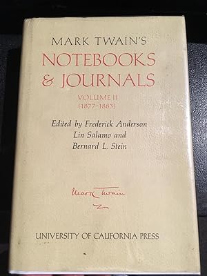 Mark Twain's Notebooks & Journals, Volume II [2]: 1877-1883 (The Mark Twain Papers)