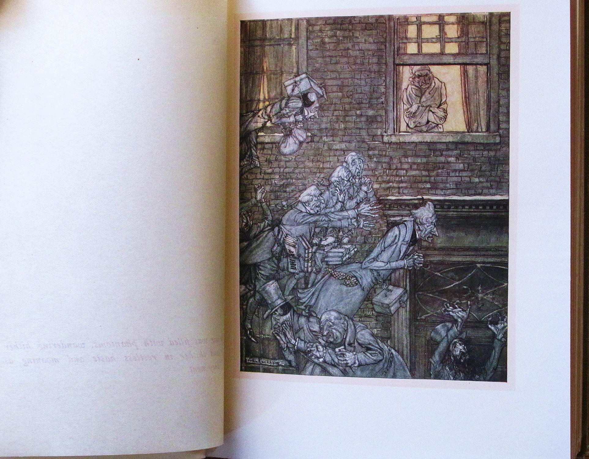A Christmas Carol Illustrated by Arthur Rackham by Dickens, Charles: Very Good Hard Cover (1915 ...