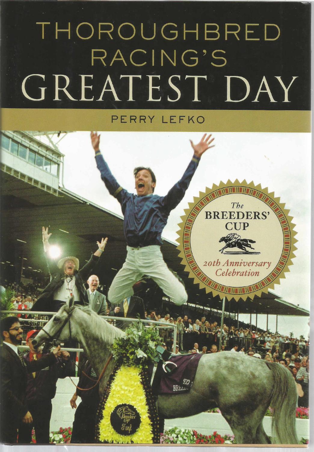 Throughbred Racing's Greatest Day - Lefko, Perry, Illustrated by