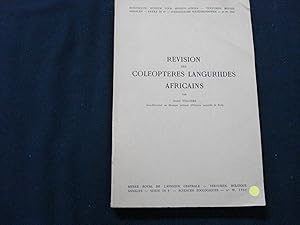 Révision des coléoptères Languriides africains.