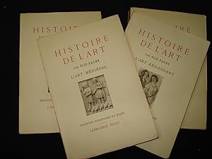 Histoire de l'art - 4 volumes