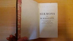 Sermont de M. Massillon, évêque de Clermont - Tome premier