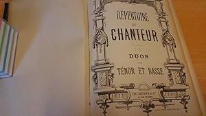 Répertoire du chanteur - Ténor et Basse - Tome 1-2