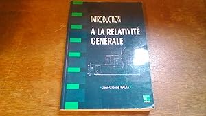 Introduction à la relativité générale